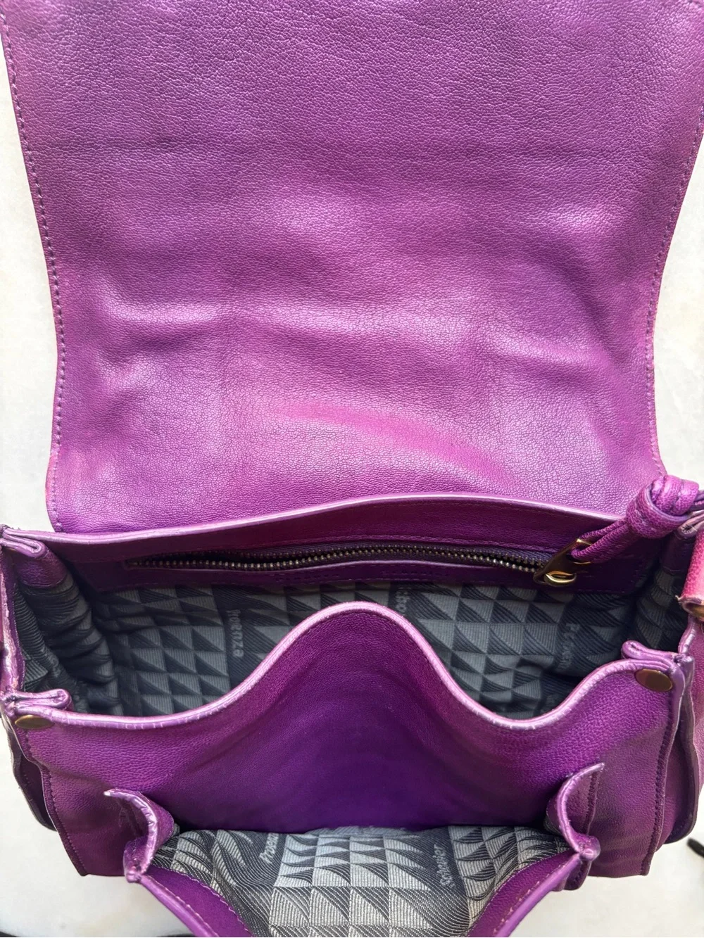 Proenza Schouler PS1 Mini in Veruca Salt Purple